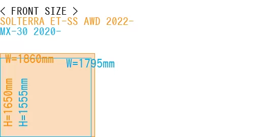 #SOLTERRA ET-SS AWD 2022- + MX-30 2020-